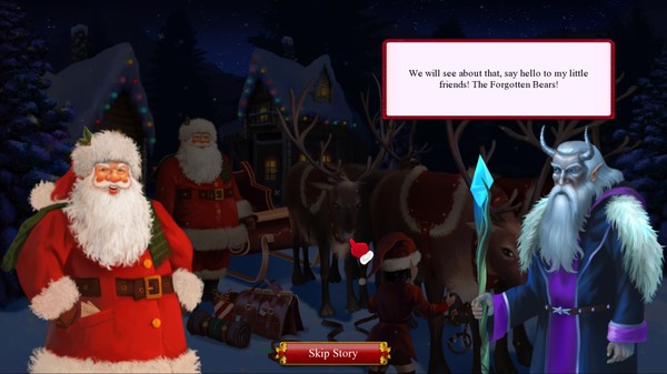 Screenshot 1 of Santa's Christmas Solitaire 2