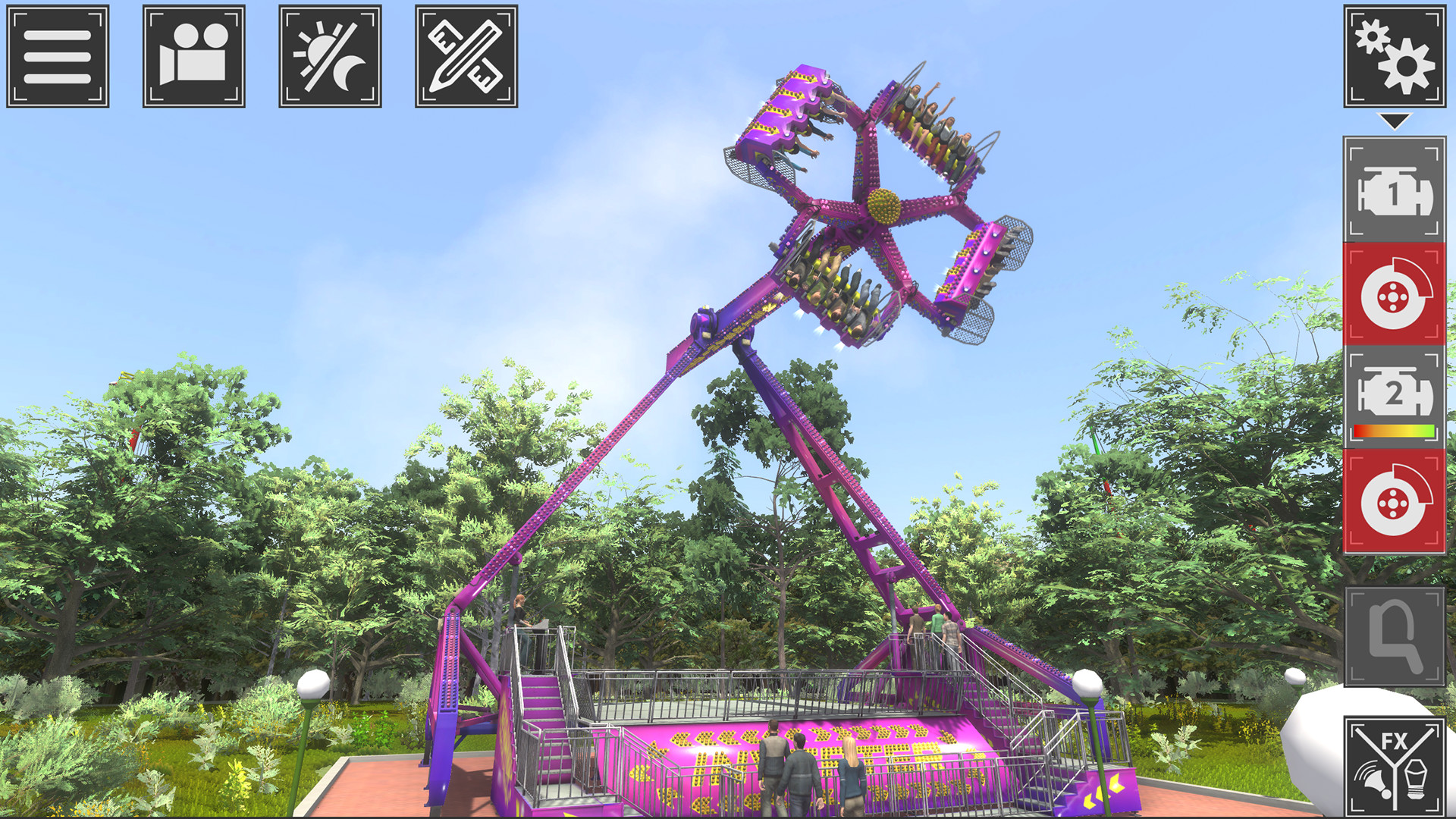 Theme Park Simulator: Rollercoaster Paradise Featured Screenshot #1
