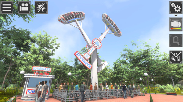 Screenshot z Theme Park Simulator