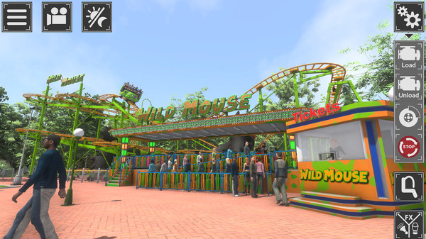 Screenshot z Theme Park Simulator