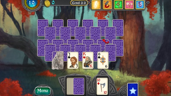 Screenshot 2 of Nordic Storm Solitaire - additional gameplay view