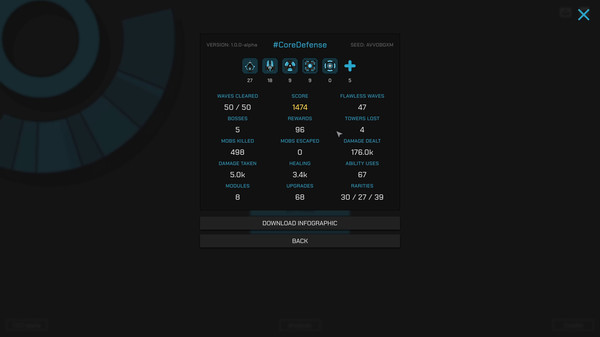 Screenshot z Core Defense
