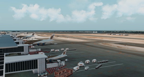 X-Plane 11 - Add-on: JustAsia - OBBI - Bahrain Intl Airport & City (DLC)