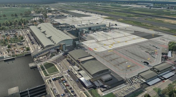 X-Plane 11 - Add-on: JustAsia - LIEE - Cagliari Elmas Airport screenshot 8