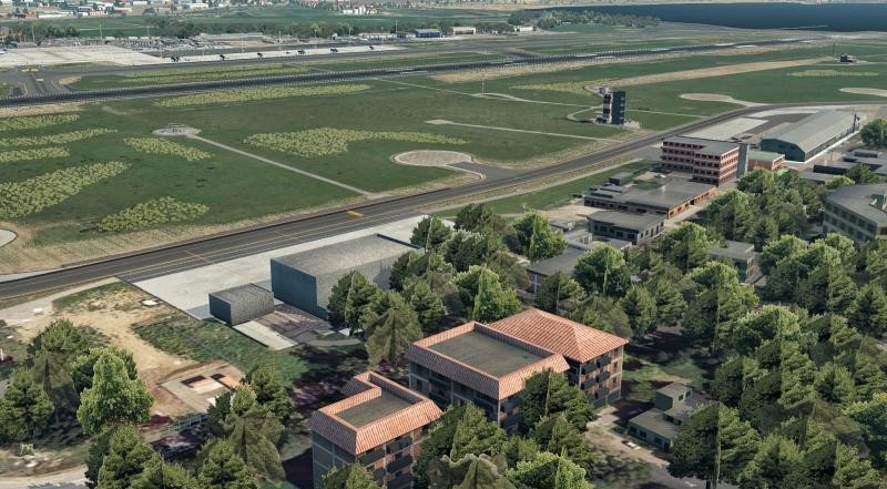 X-Plane 11 - Add-on: JustAsia - LIEE - Cagliari Elmas Airport Featured Screenshot #1