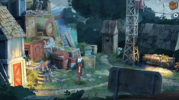 Screenshot z The Girl of Glass: A Summer Bird's Tale