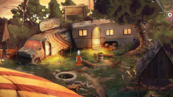 Screenshot z The Girl of Glass: A Summer Bird's Tale