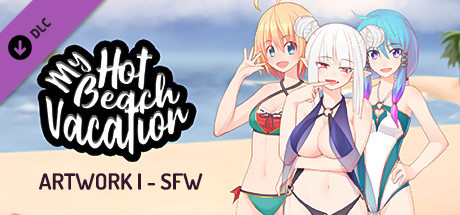 My Hot Beach Vacation - Artwork I - SFW Pack banner image