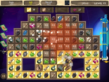 Arabian Treasures: Midnight Match screenshot 5