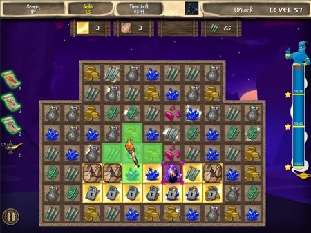Screenshot z Arabian Treasures: Midnight Match Screenshot z Arabian Treasures: Midnight Match