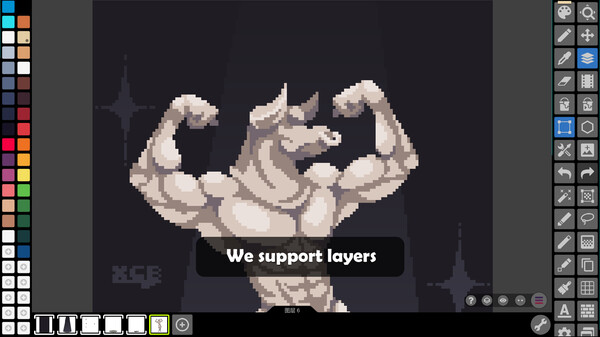 Screenshot z Pixel Studio - best pixel art editor Screenshot z Pixel Studio - best pixel art editor