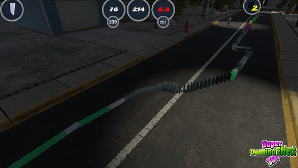 Super Domino Effect 3D screenshot 2