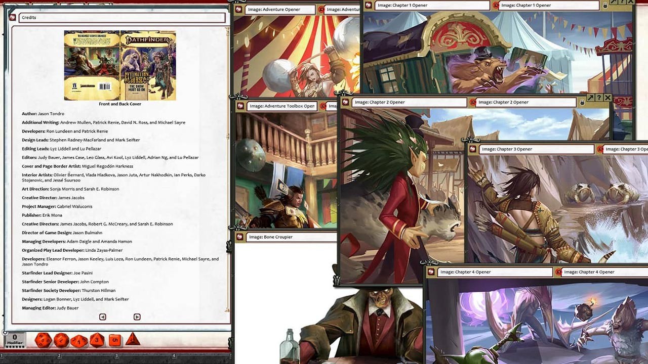 Fantasy Grounds - Pathfinder 2 RPG - Extinction Curse AP 1: The Show Must Go On (PFRPG2) screenshot 1