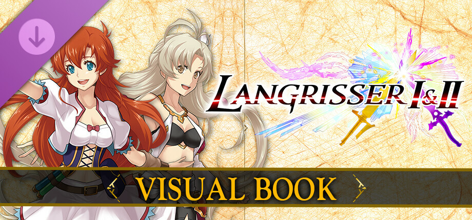 Langrisser I & II - Visual Book cover art