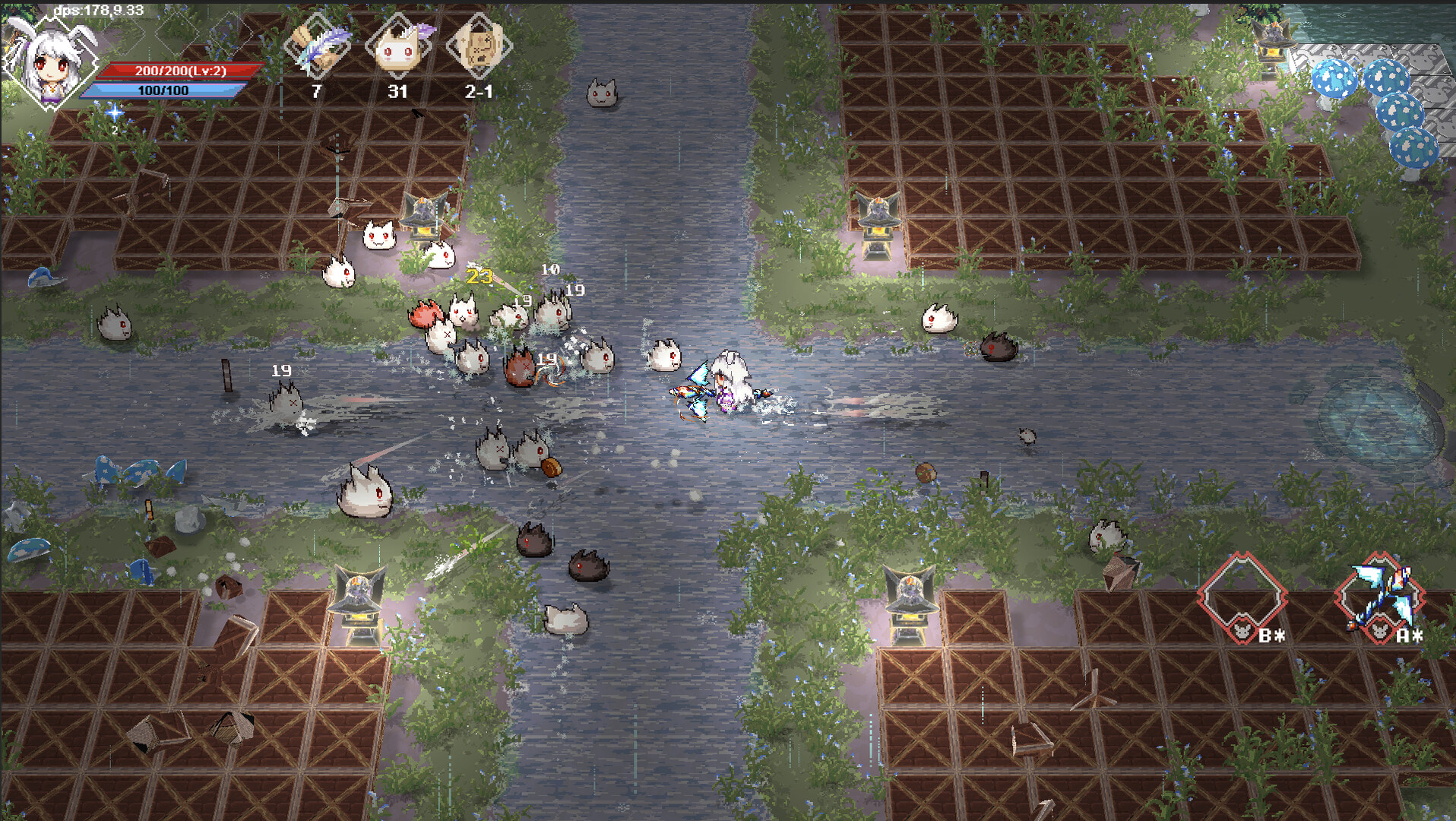 #4. Adventures of Ruby Rabbit (Steam) بواسطة: LFCat Studio