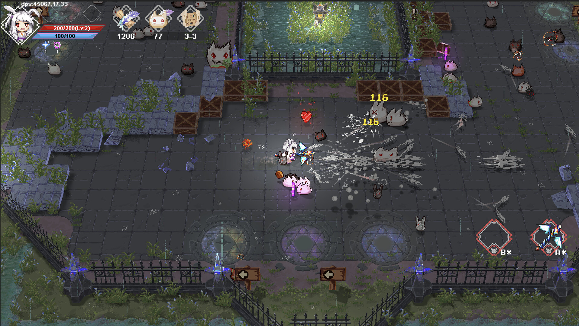 #3. Adventures of Ruby Rabbit (Steam) بواسطة: LFCat Studio
