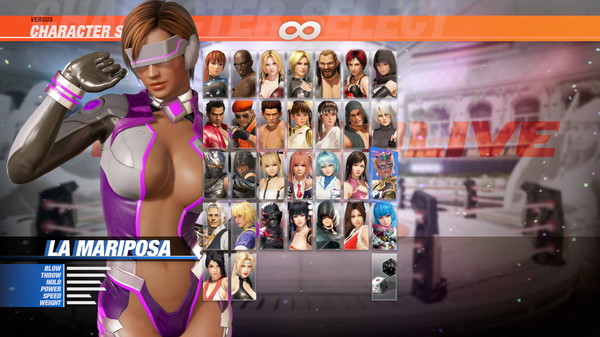 DOA6 "Nova" Sci-Fi Body Suit Set