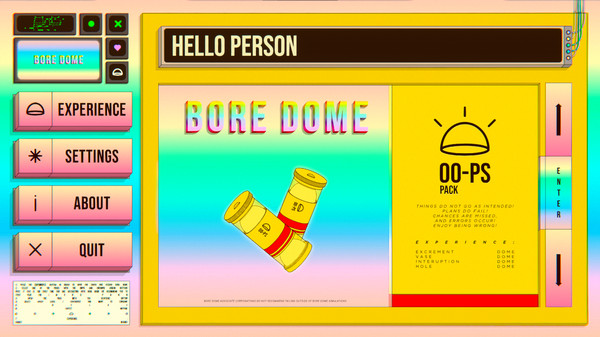 Screenshot z BORE DOME