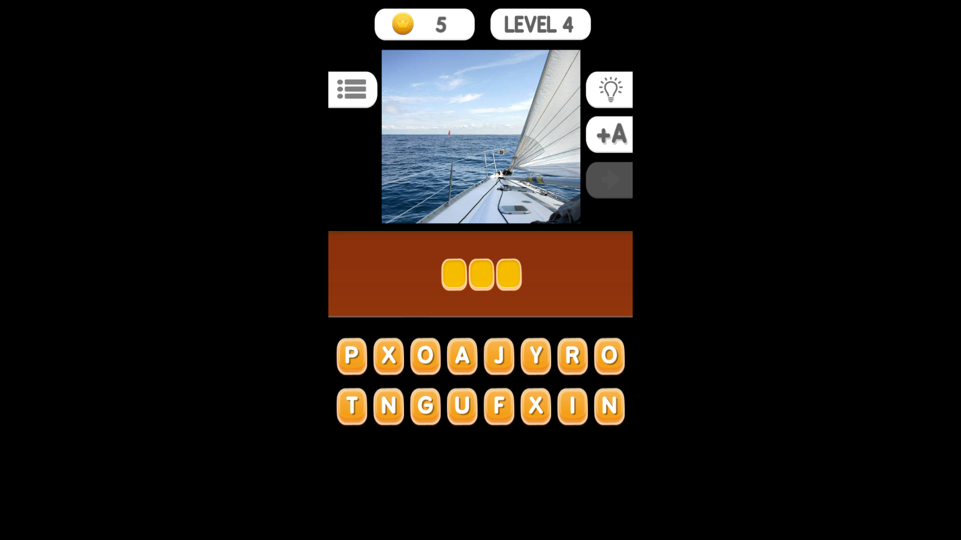 Photo Quiz - 3 Letter Wordsのスクリーンショット 1