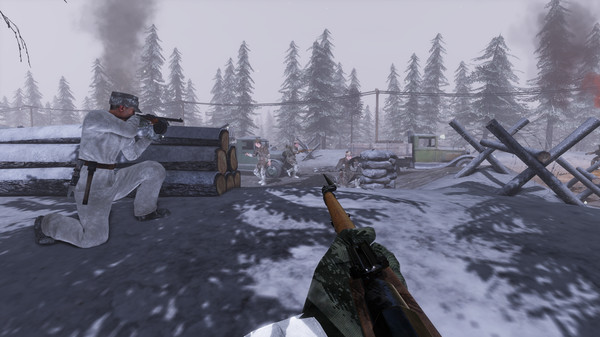 Screenshot z Talvisota - Winter War