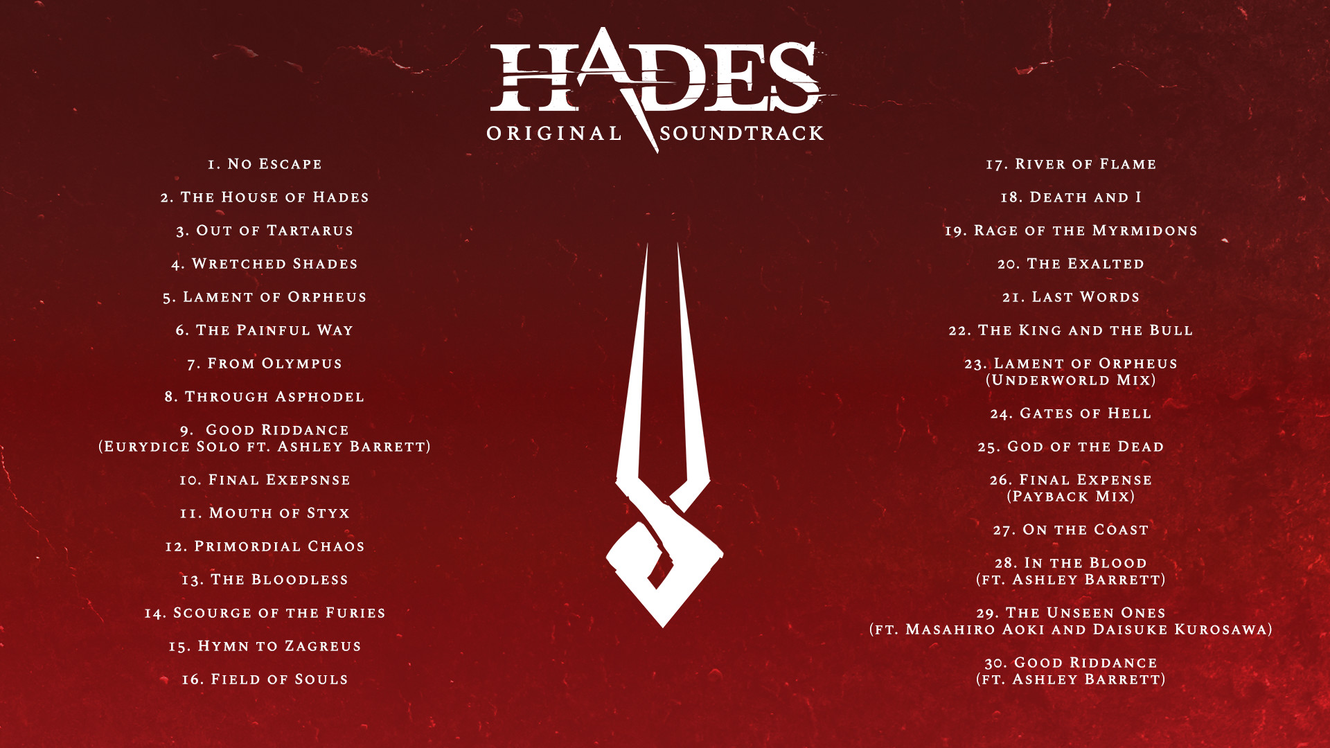 Hades Original Soundtrack Featured Screenshot #1