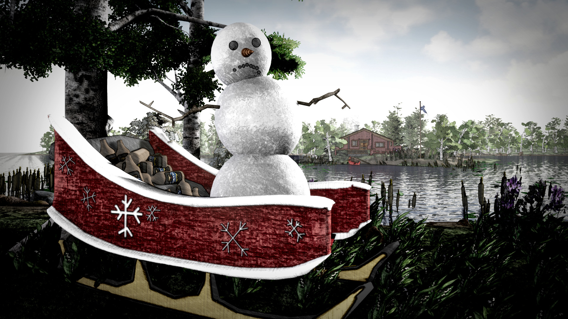 The Real Man Summer Championship 2019 - Snowman's Sledge Full of BEER! Featured Screenshot #1