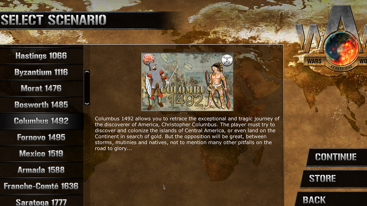 Wars Across The World: Columbus 1492