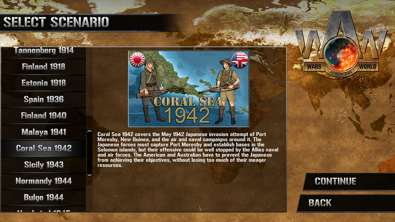 Wars Across The World: Coral Sea 1942 Featured Screenshot #1