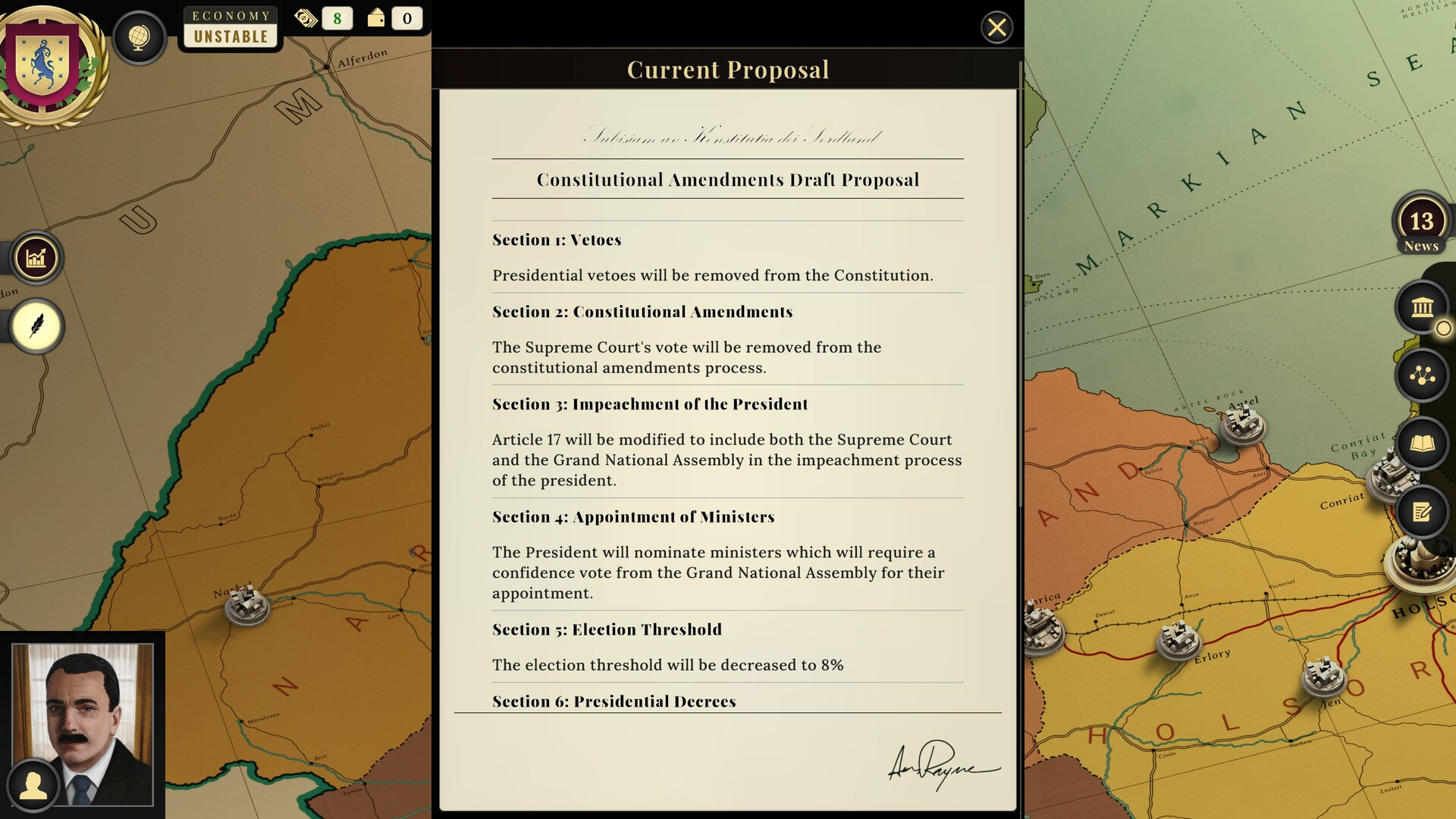 Suzerain Screenshot 4