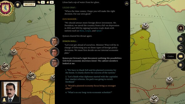 Suzerain screenshot 2