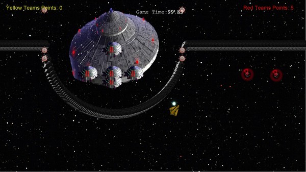 Screenshot z Planet Bounce