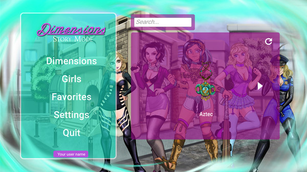 Dimensions: Story Mode.