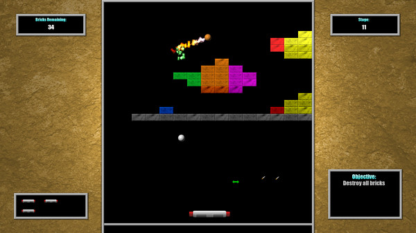 Screenshot z Brick Blaster