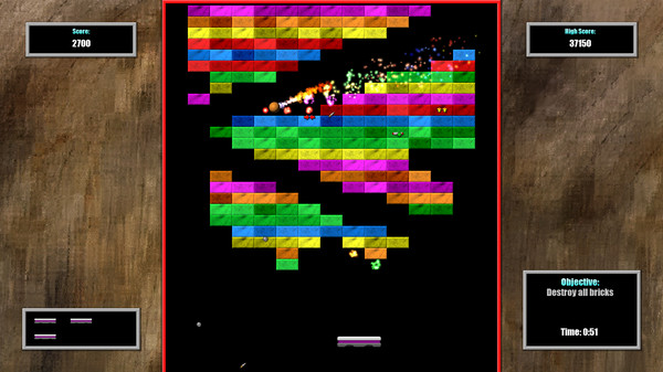 Screenshot z Brick Blaster