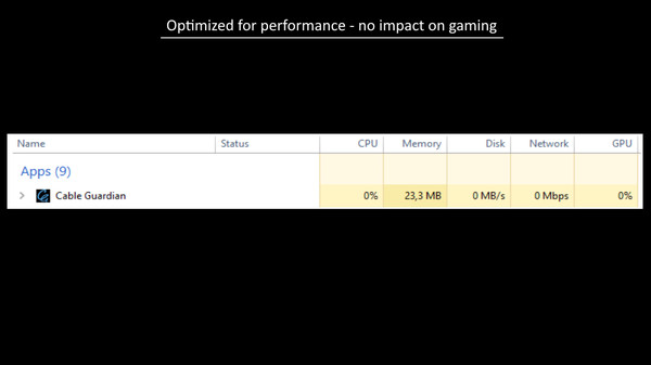 Screenshot z Cable Guardian Screenshot z Cable Guardian