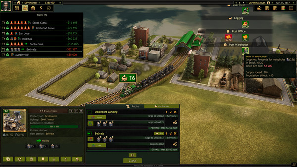 Railroad Corporation - Christmas Rush DLC