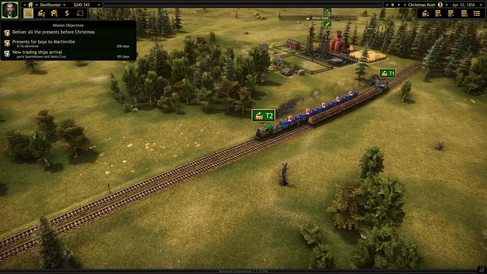 Railroad Corporation - Christmas Rush DLC Featured Screenshot #1