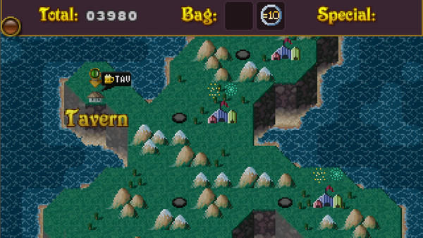 Screenshot z Super Crystal Hunter