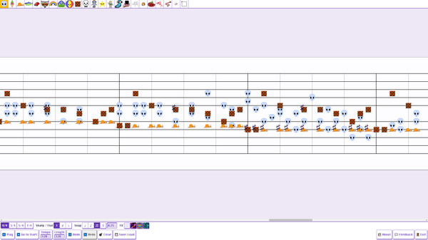 Screenshot z DanielX.net Paint Composer