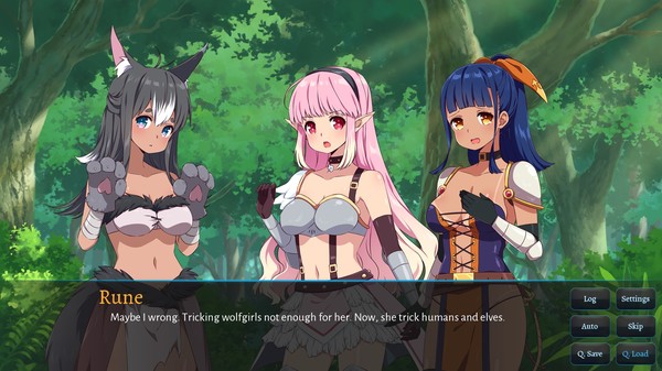 Screenshot z Sakura Knight