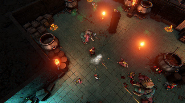 Screenshot z BDSM: Big Drunk Satanic Massacre Demo