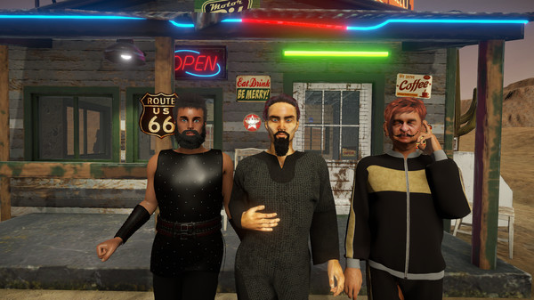 Beards for 3D Visual Novel Maker