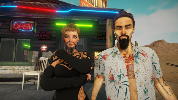 Beards for 3D Visual Novel Maker