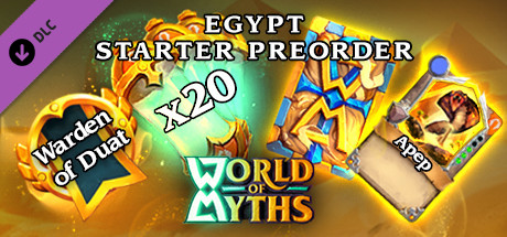 World of Myths - Egyptian Starter Pre-Order banner image