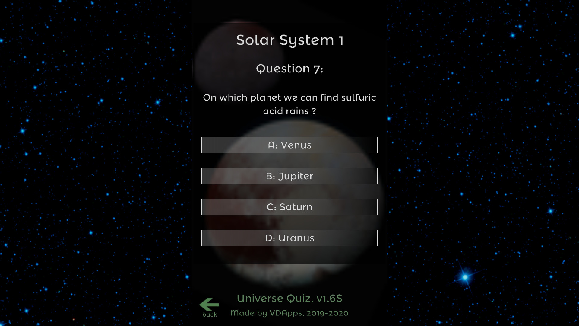 #3. Universe Quiz (Steam) Podle: VDApps