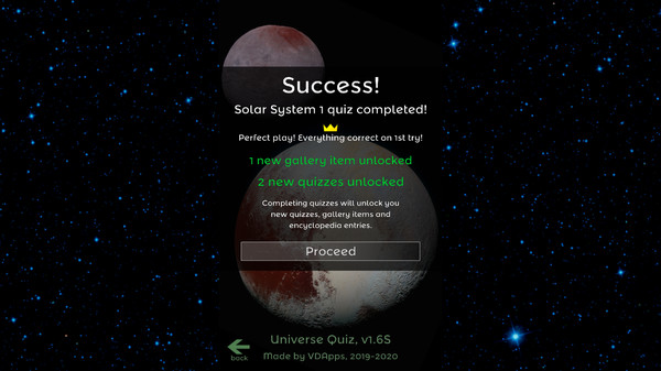 Universe Quiz screenshot 4