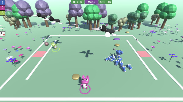 Screenshot z Catch Your Kitty