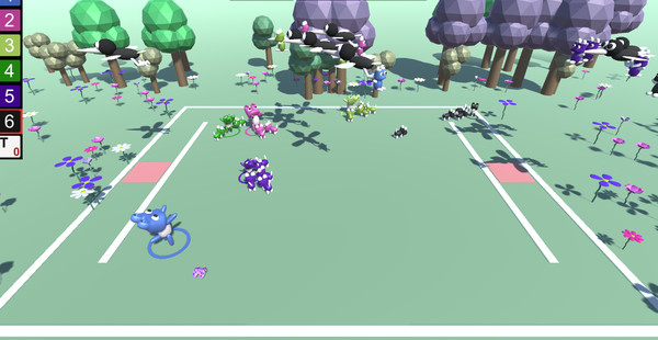 Screenshot z Catch Your Kitty