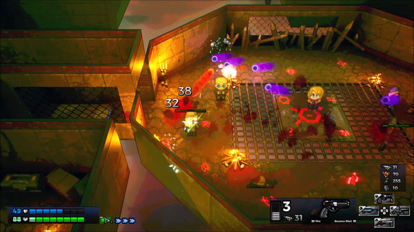 Screenshot z Town of Machine