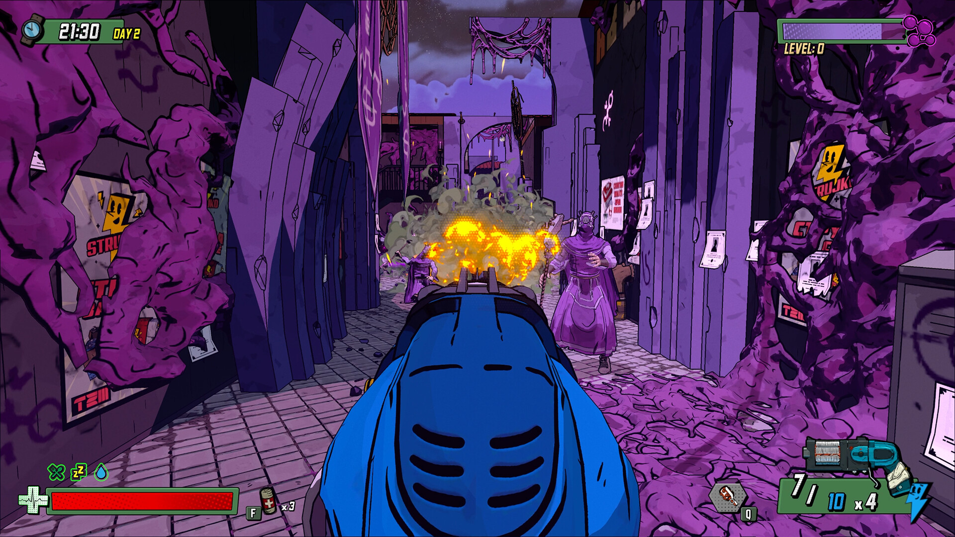 Estilo cel-shading de Skopje 83